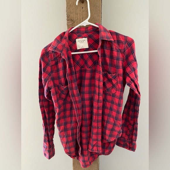 Abercrombie Button Down Flannel - Picture 2 of 5